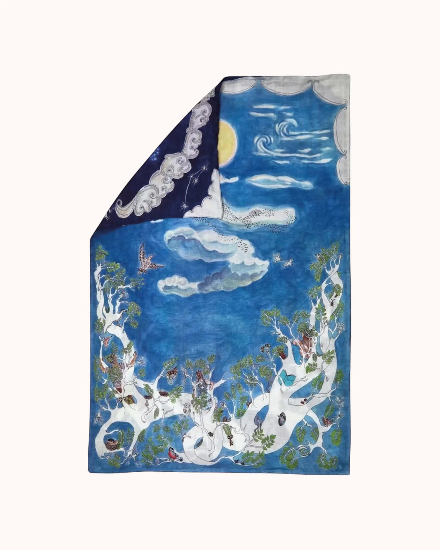 Reversible Baby Muslin Space Above The Ground