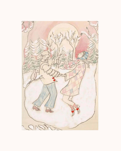 Baby Muslin Winter Birds