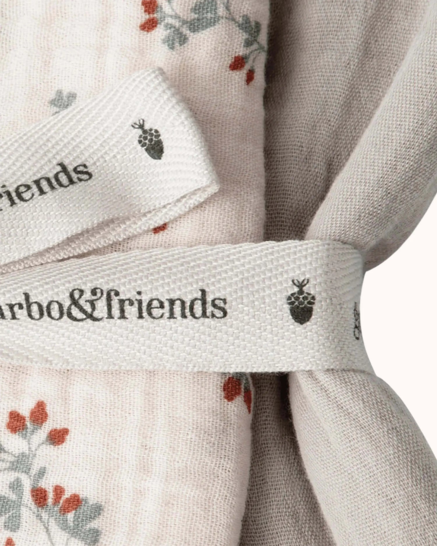 Set of 2, Muslin Swaddle in clover