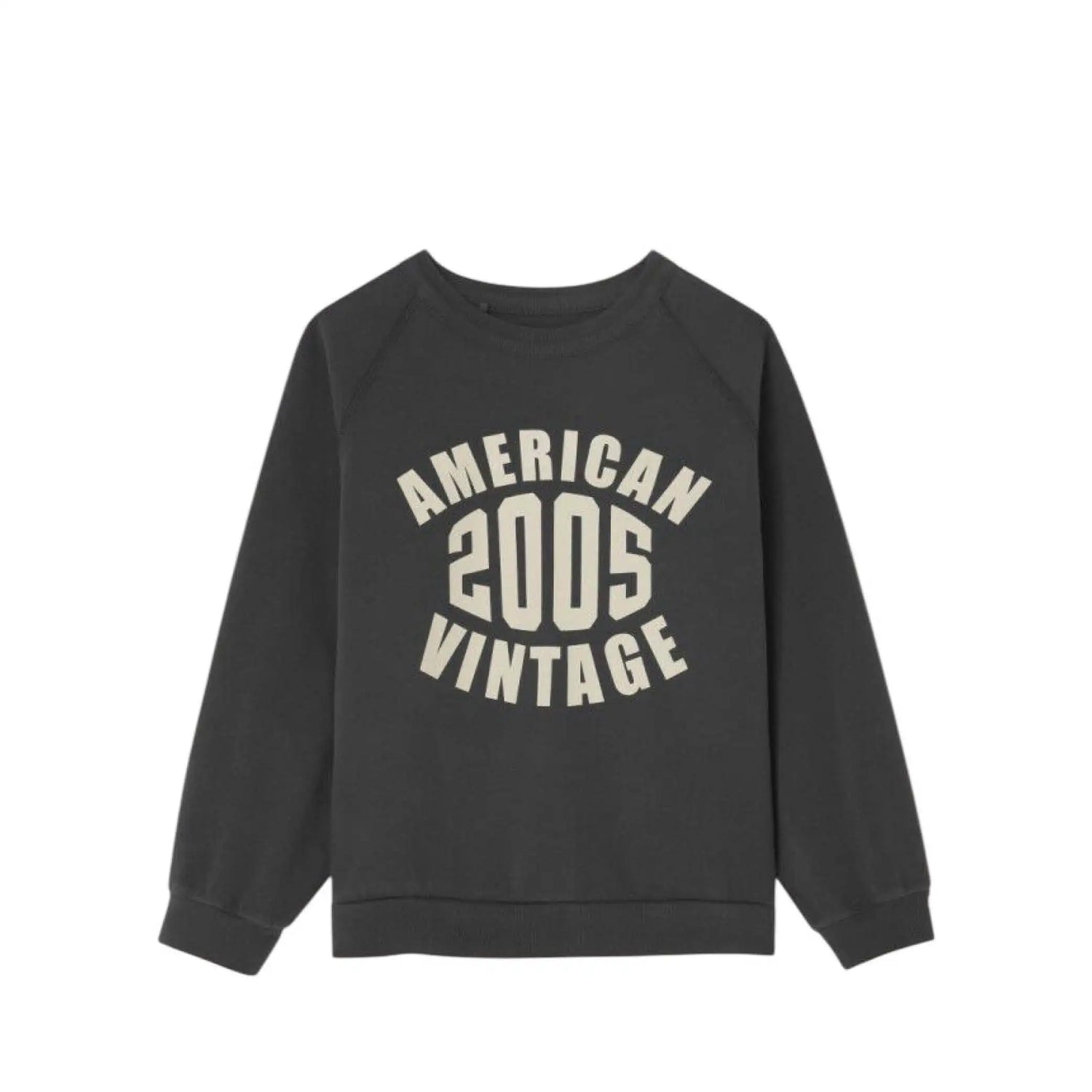 Langärmliges T-Shirt Fazy in acier vintage