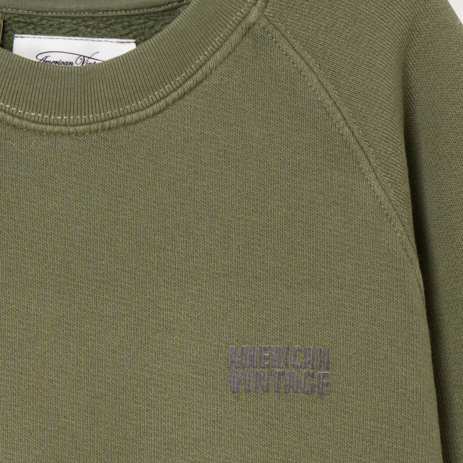 Sweater Izubird in khaki vintage