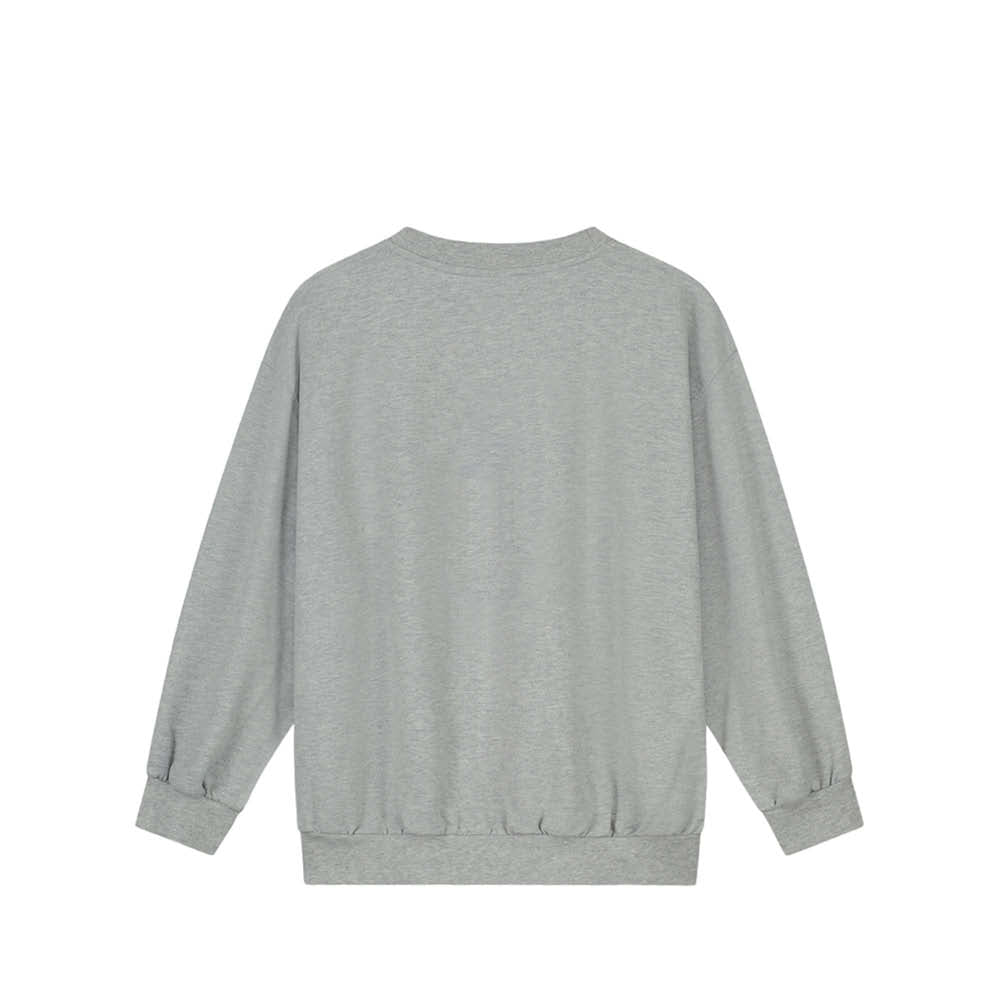 Sweater in grey melange