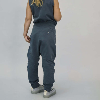 Pantalon de survêtement en bleu gris