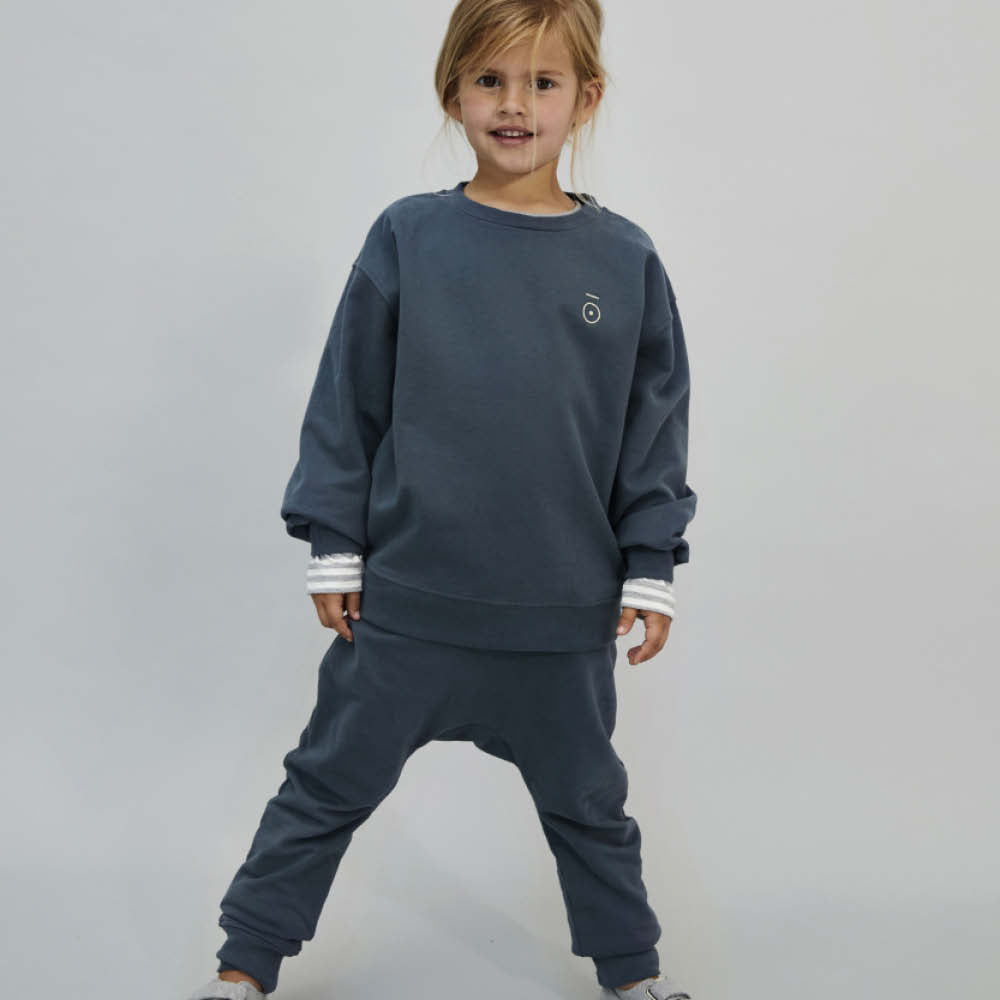 Pantalon de survêtement en bleu gris