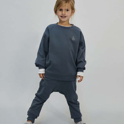 Pantalon de survêtement en bleu gris