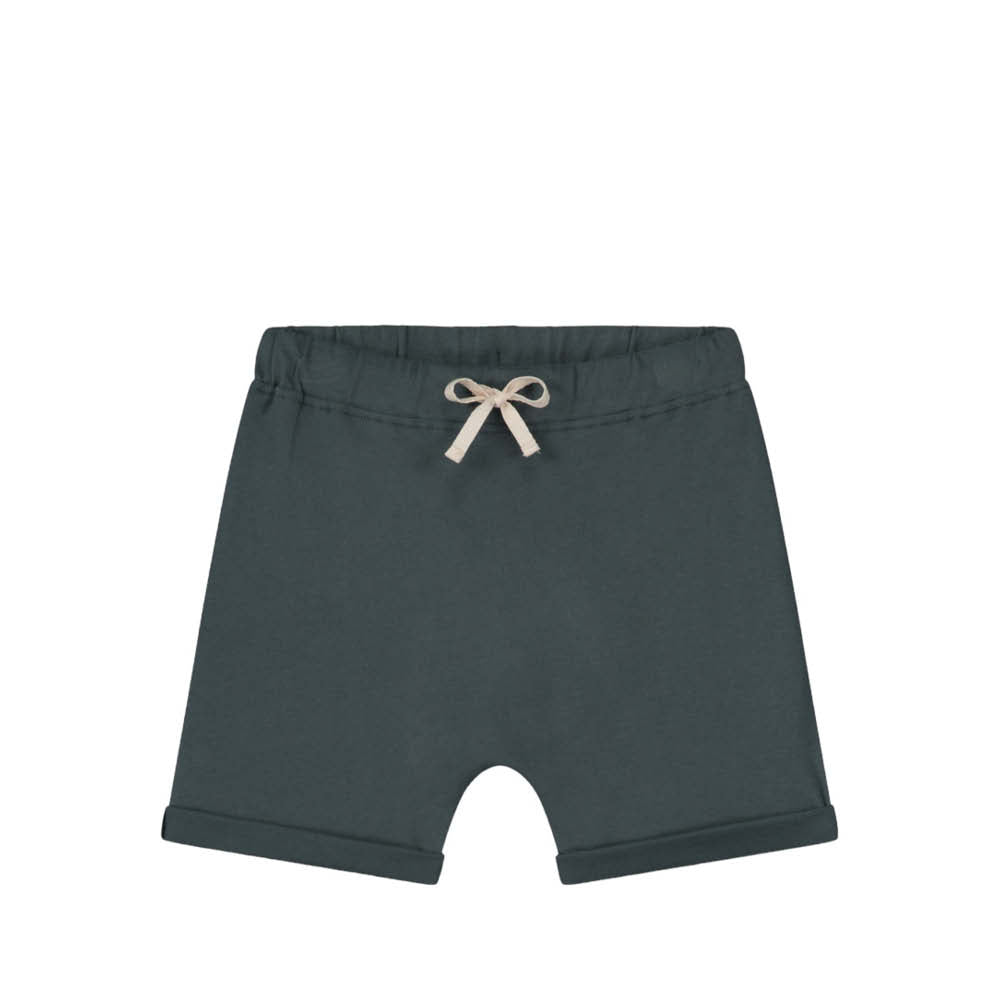 Short de survêtement en bleu gris
