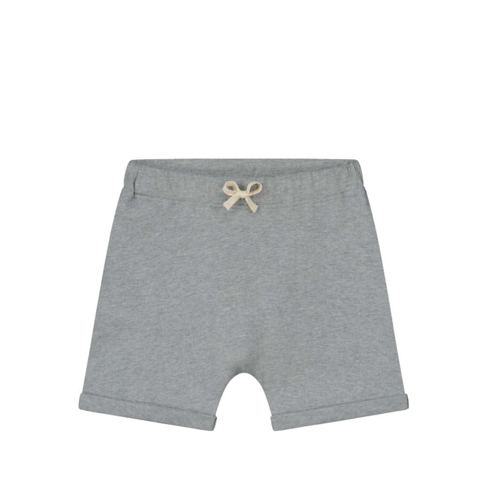 Short de survêtement en mélange gris