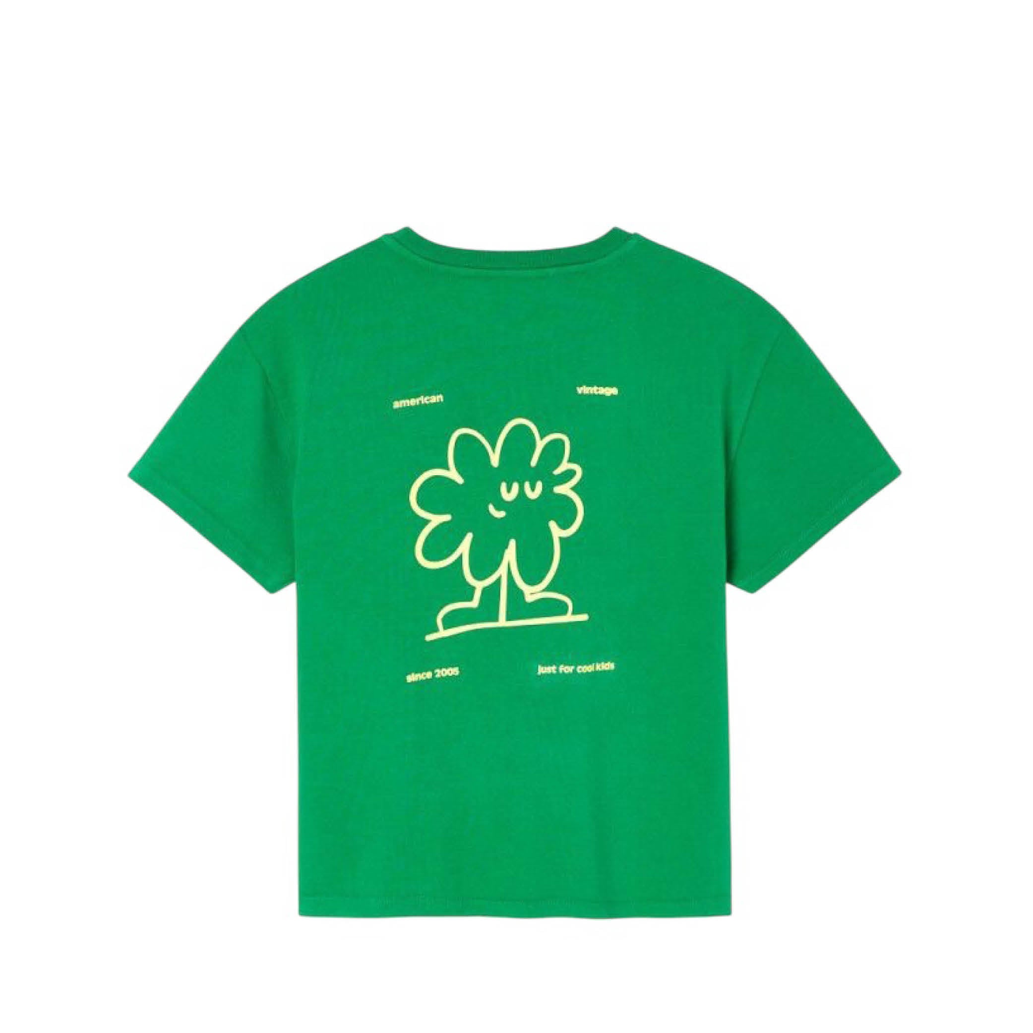 Kurzärmliges T-Shirt Fizvalley in cresson vintage