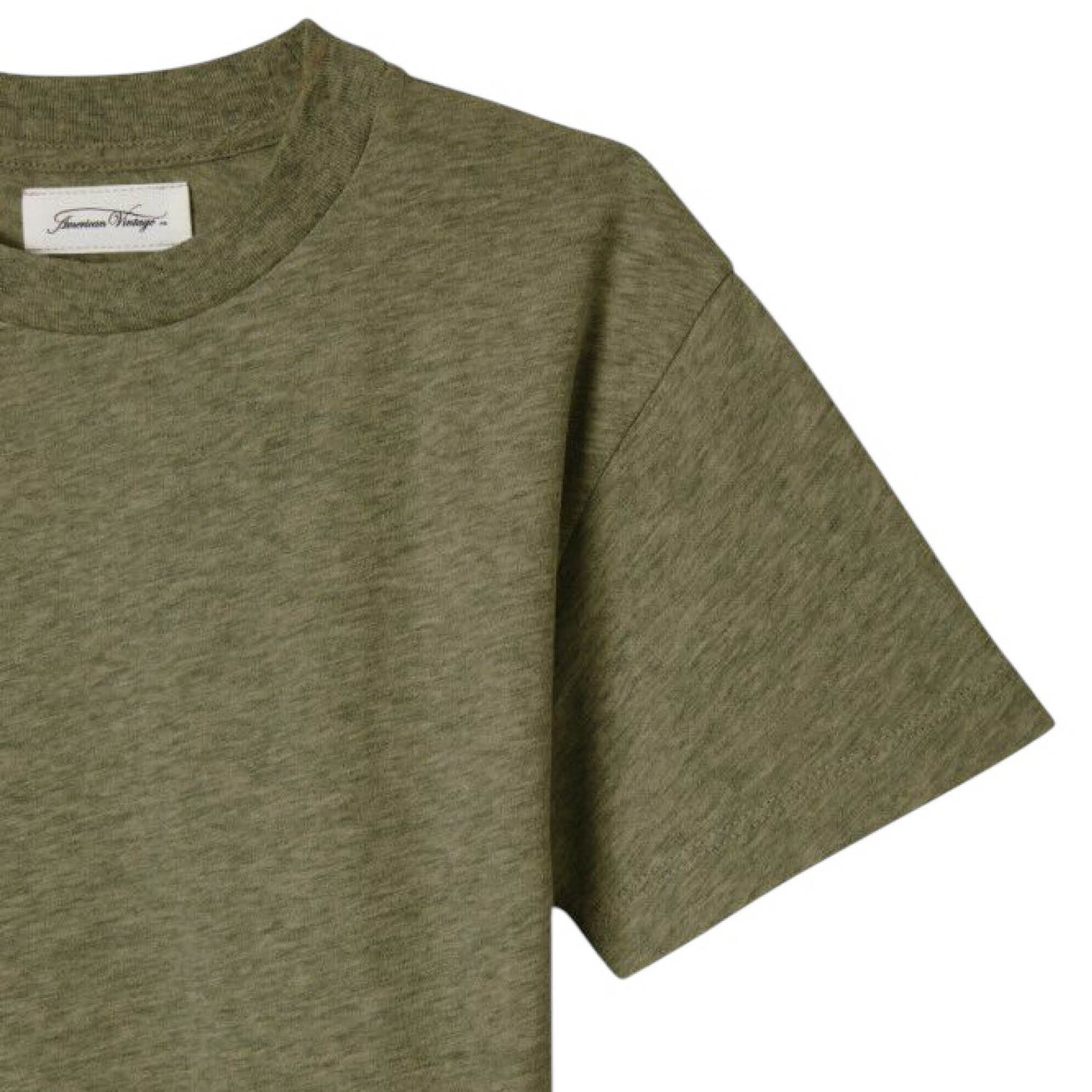Kurzärmliges T-Shirt Gamipy in khaki vintage
