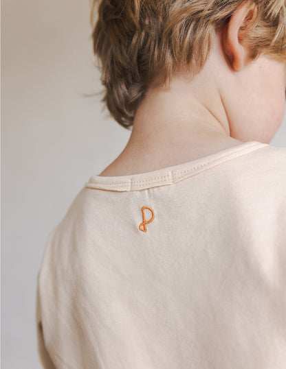 Langärmliges T-Shirt in marshmallow