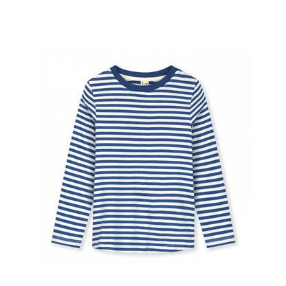 Long-sleeved T-Shirt in blue moon/off white