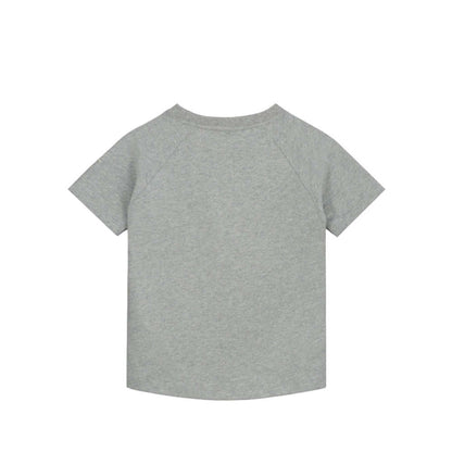 Short-sleeved T-Shirt in grey melange