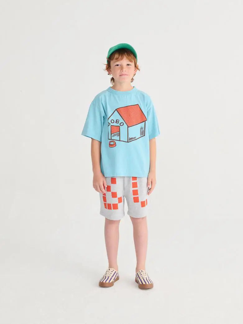 Kurzärmliges Kinder T-Shirt Pickles is at Home