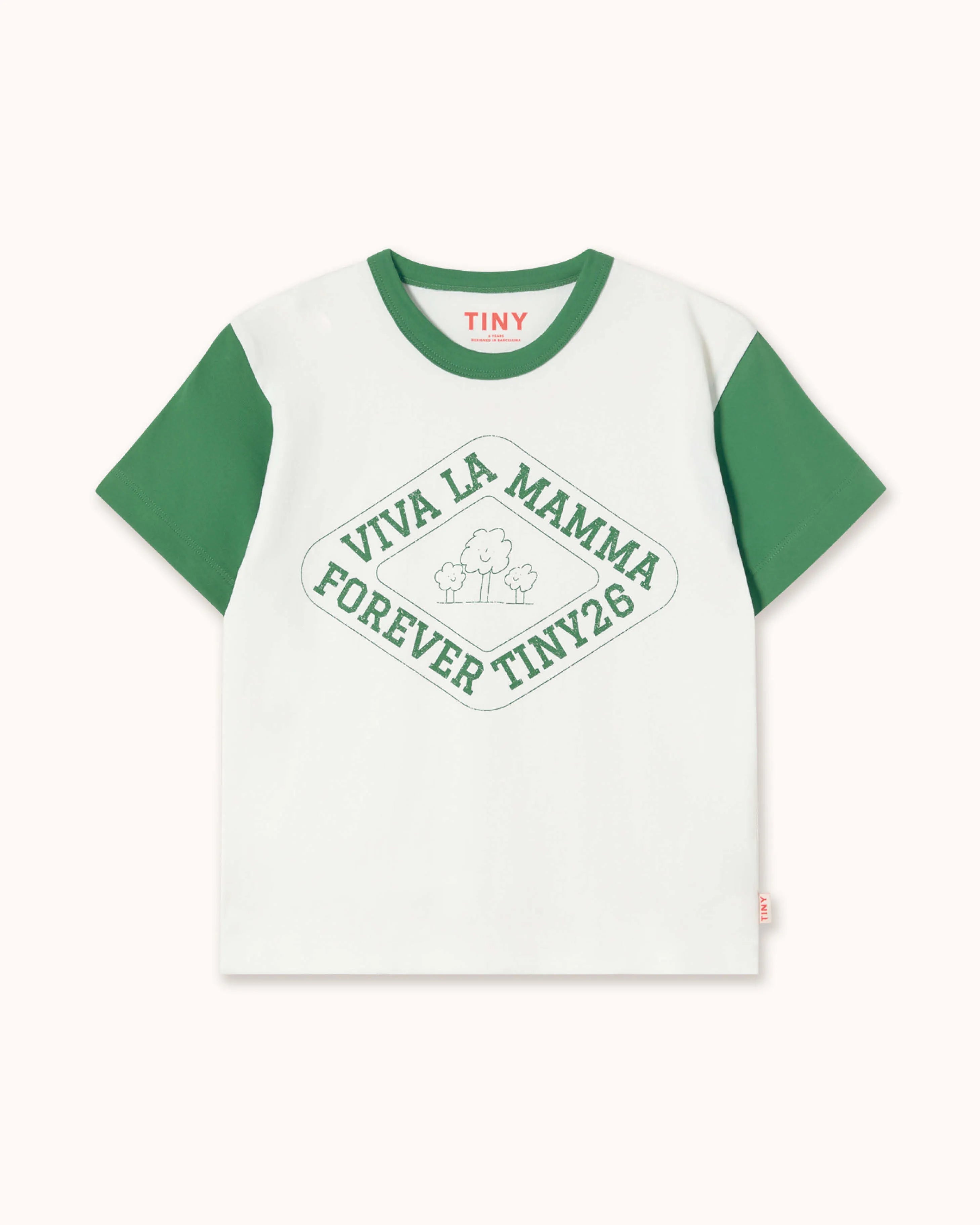 Kurzärmliges T-Shirt Viva La Mamma
