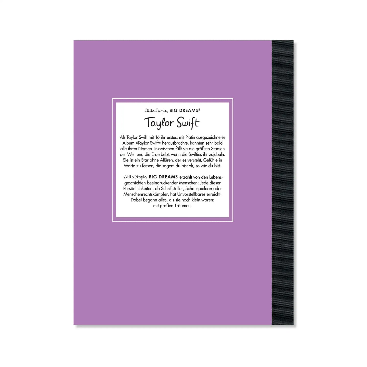 Little People, Big Dreams – Taylor Swift