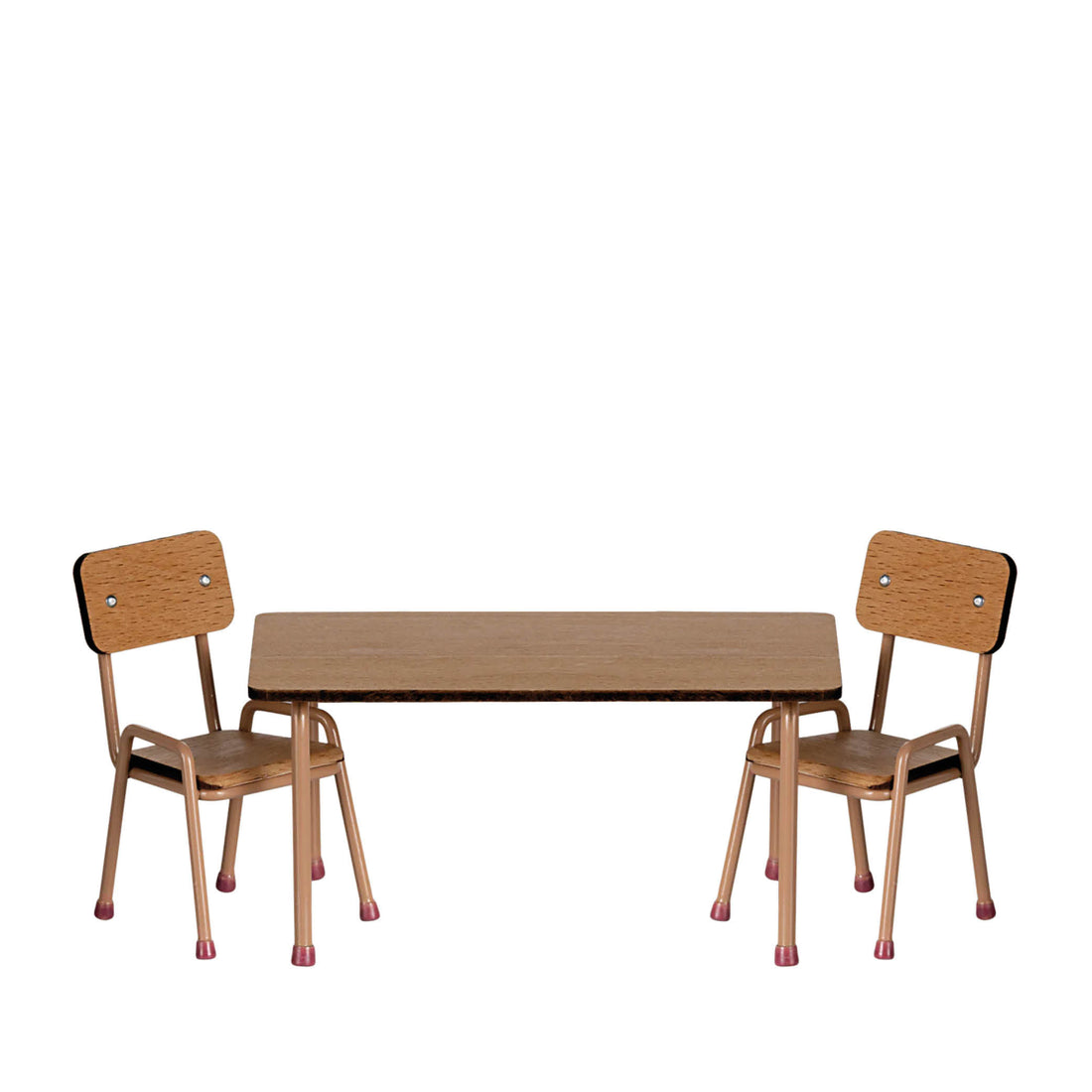 Mäuse Tisch & Stühle Set in dark powder