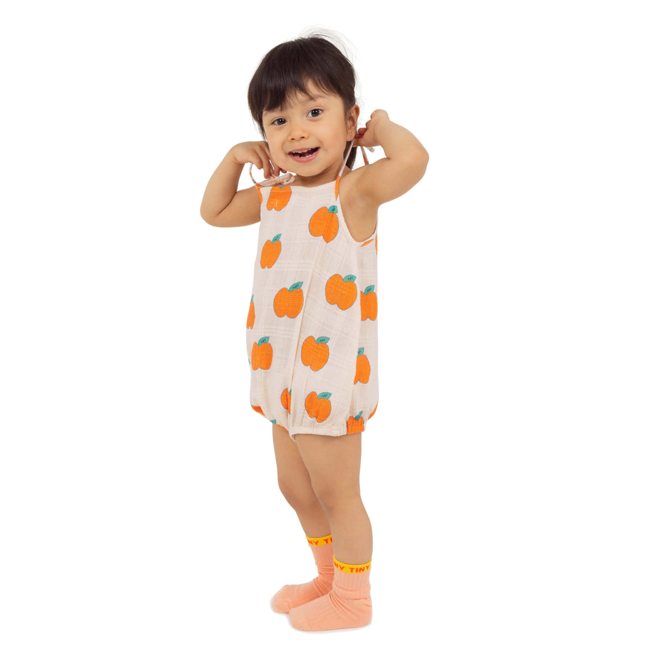 Body à bretelles Bébé Pommes