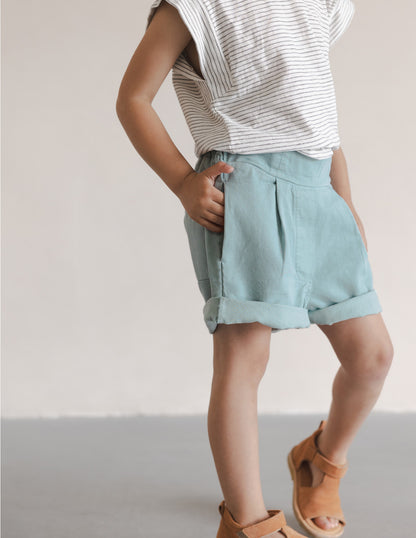Twill Shorts in stormy