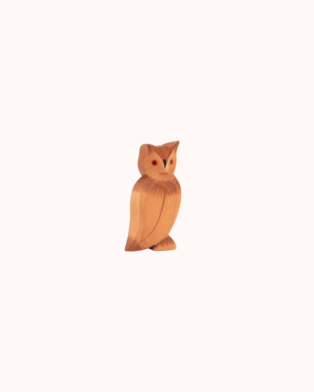 Wooden Figure Eagle Owl