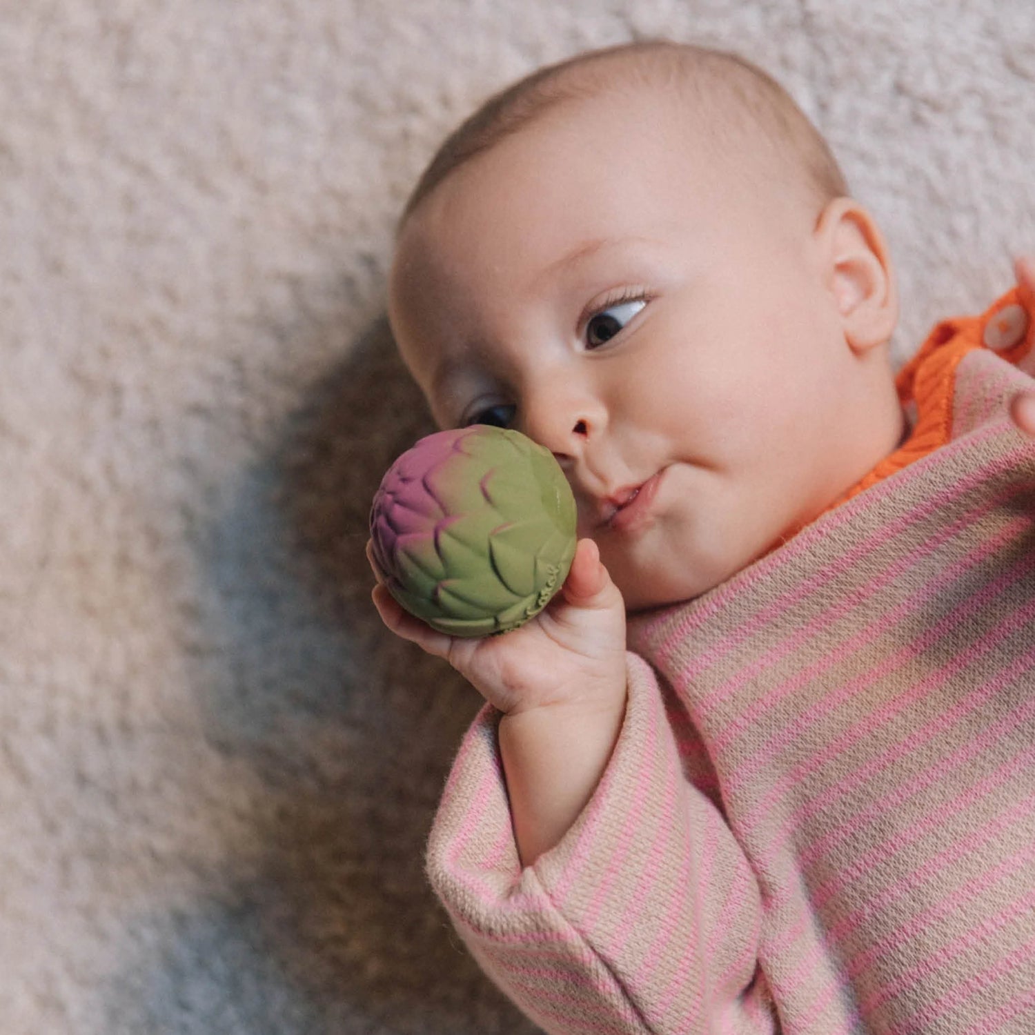 Balles sensorielles pour Bébé soupe aux légumes