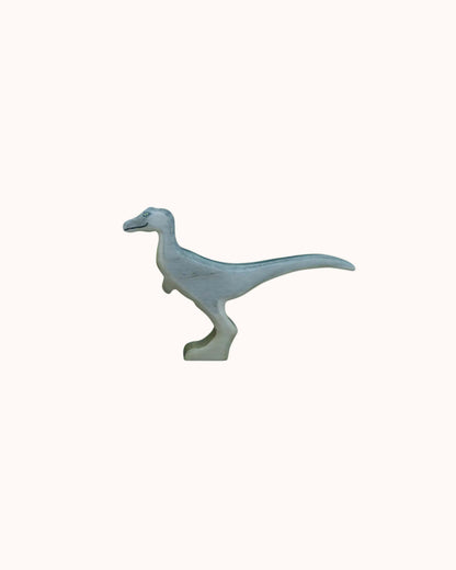 Wooden Figure Velociraptor