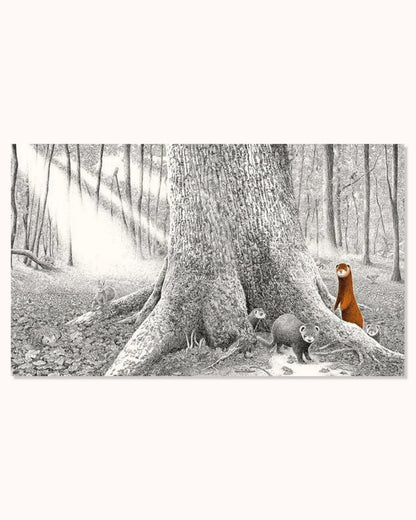 Versteckt im Wald