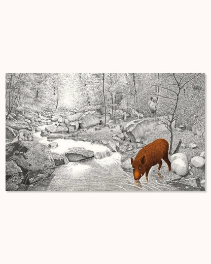 Versteckt im Wald
