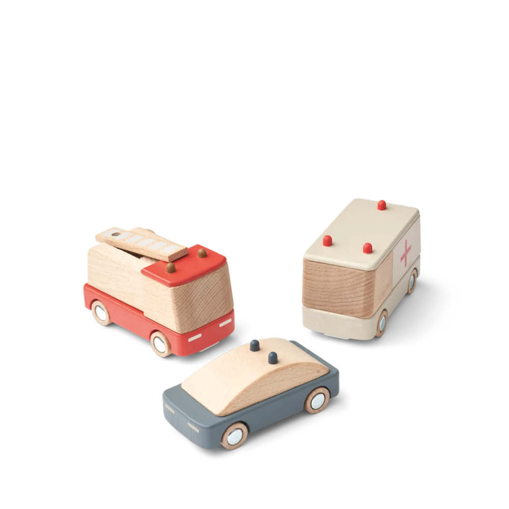 Dorf Rettungswagen Set
