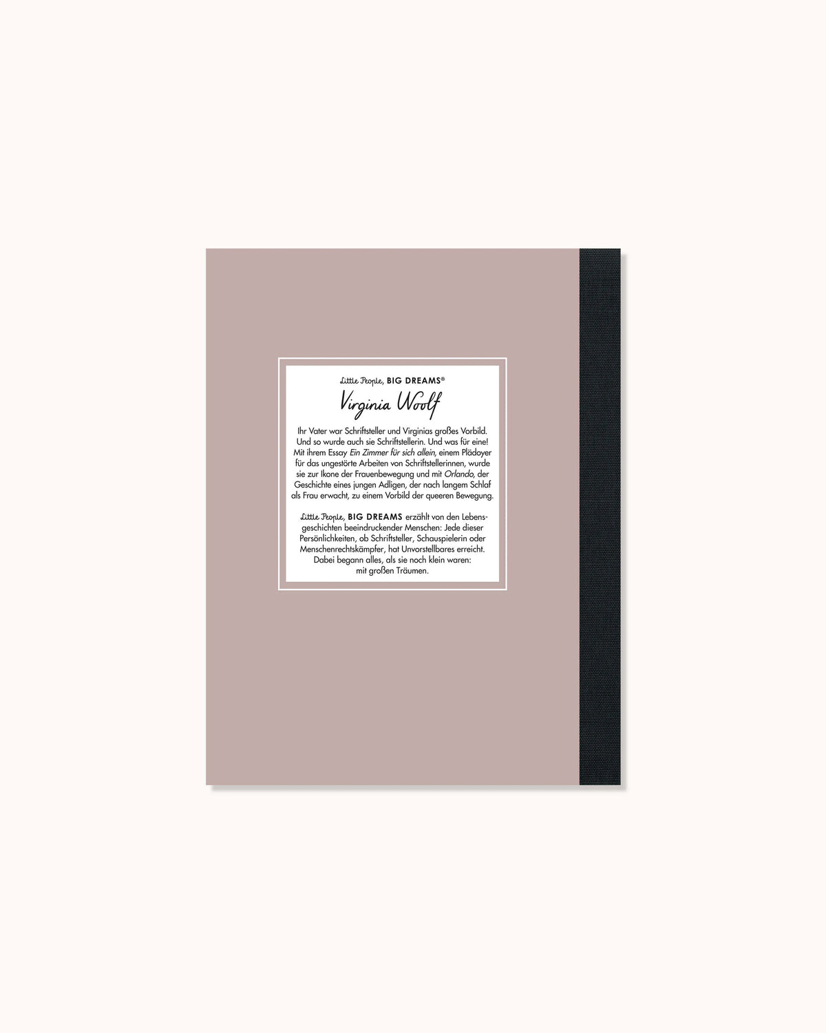Little People, Big Dreams – Virginia Woolf