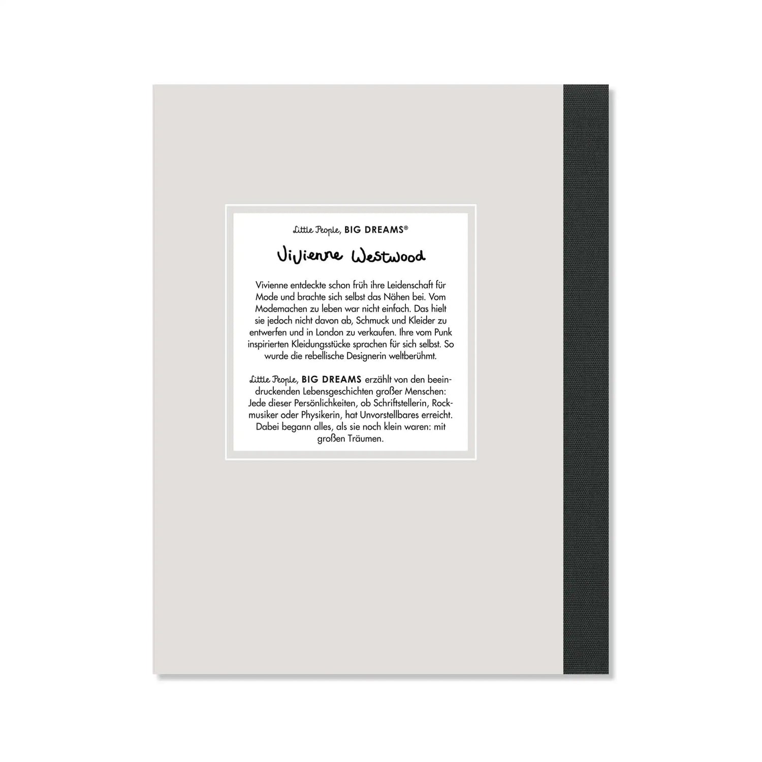 Little People, Big Dreams – Vivienne Westwood