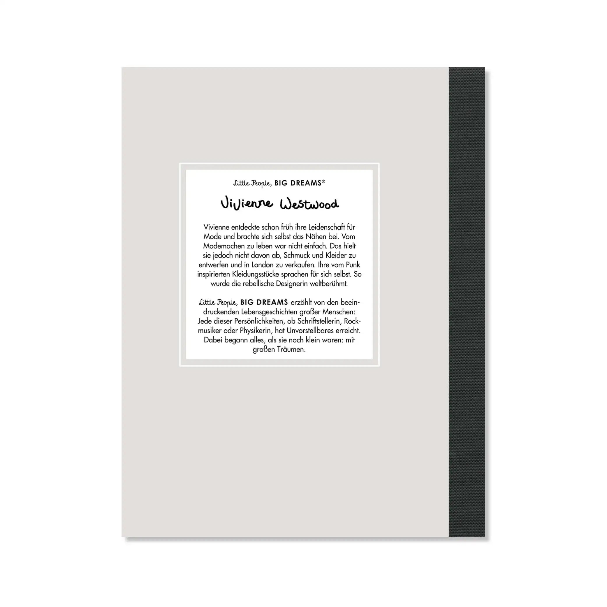 Little People, Big Dreams – Vivienne Westwood