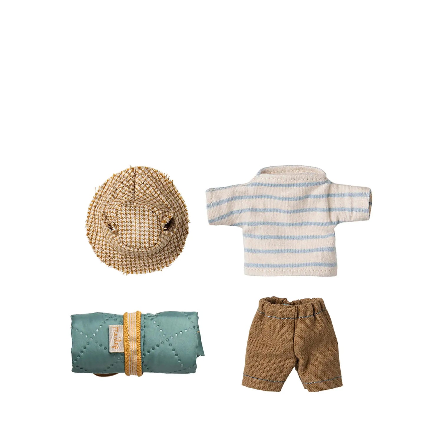 Großer Bruder Wandermaus in blau gestreift