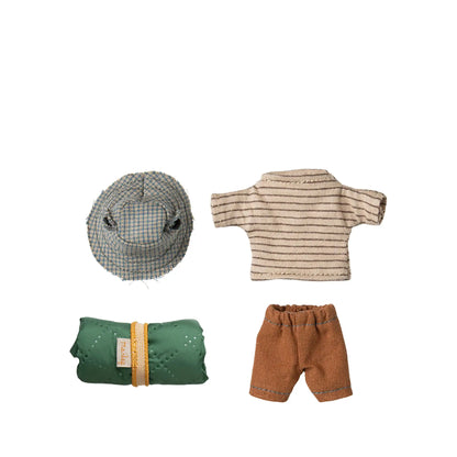 Großer Bruder Wandermaus in braun gestreift