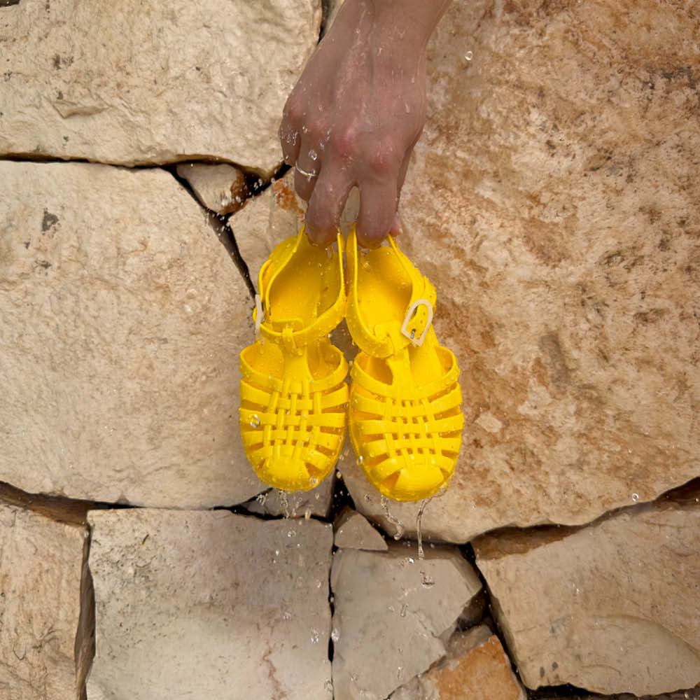 Water Sandals Sun in yellow