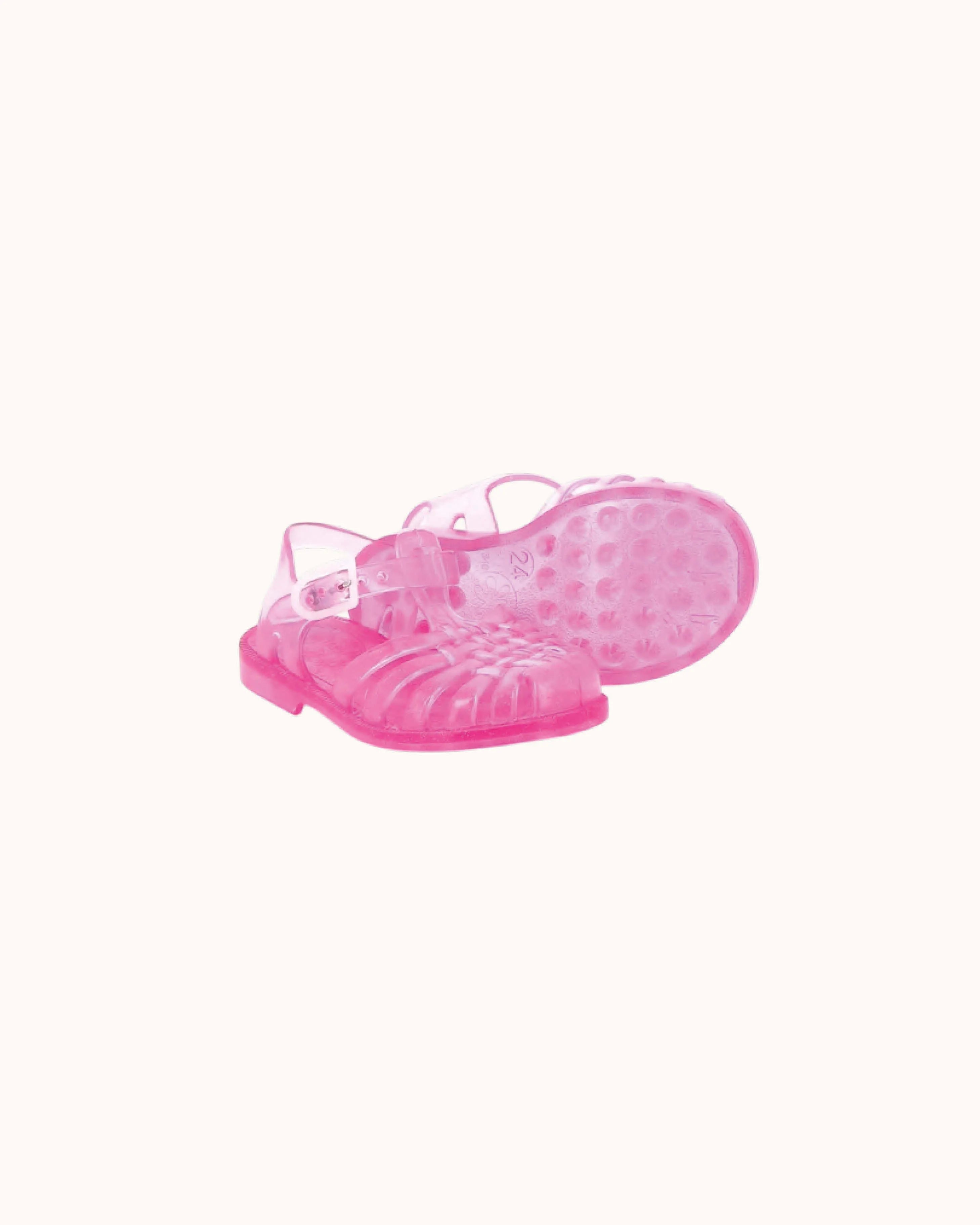 Water Sandals Sun in pink pailleté
