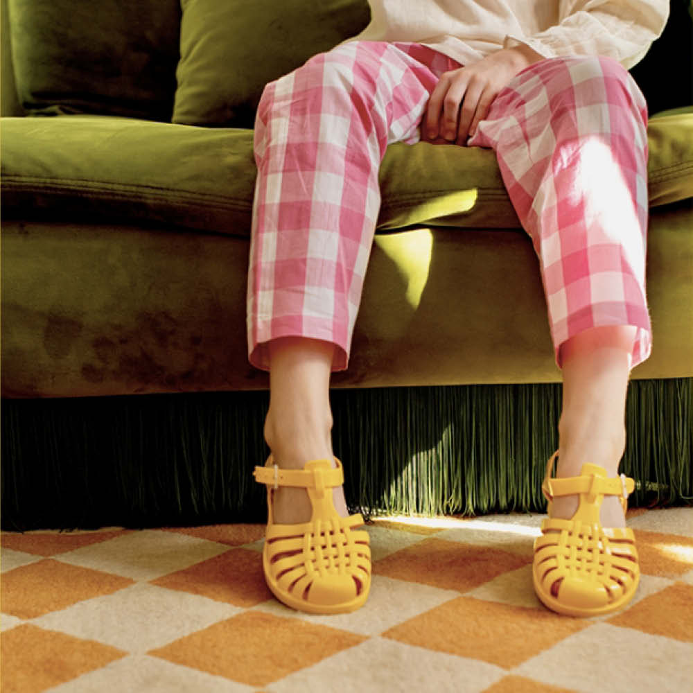 Water Sandals Sun in yellow