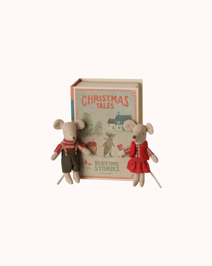 Kleine Geschwister Weihnachts-Zwillingsmäuse im Buch