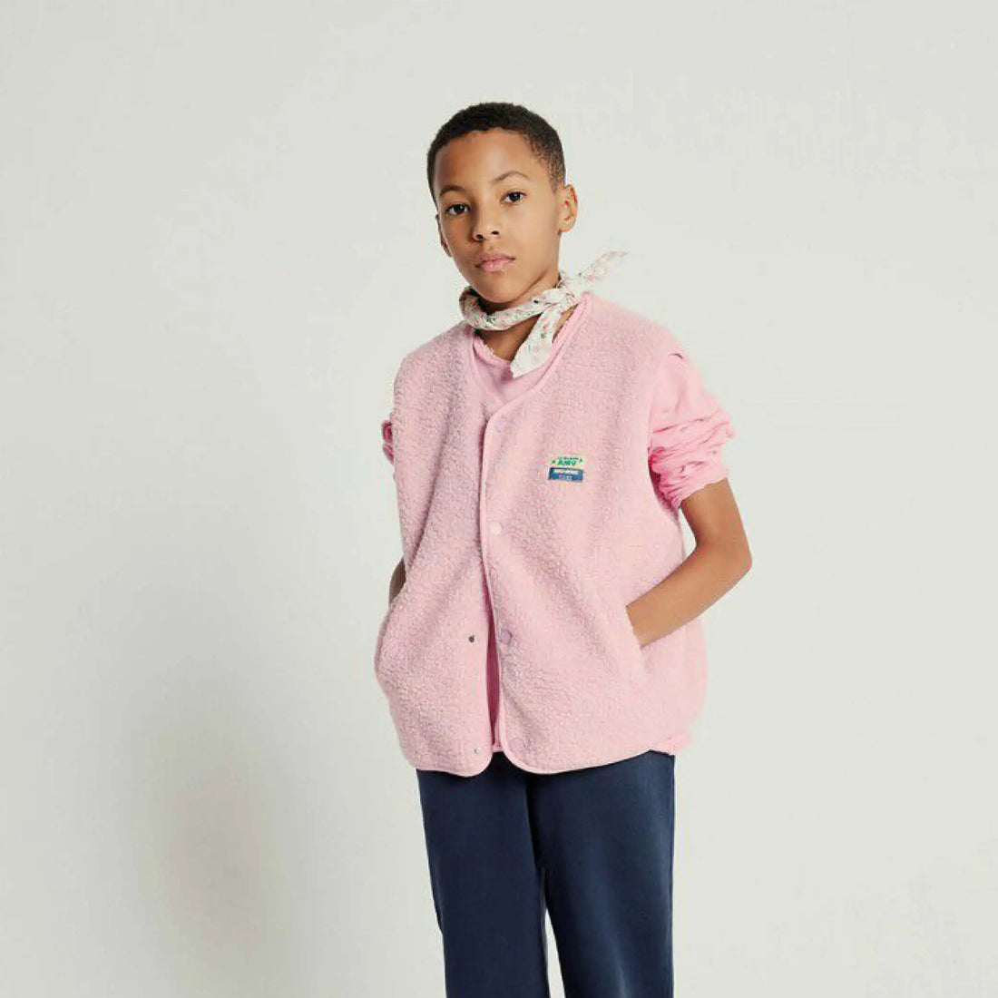 Vest Hoktown in dragee melange