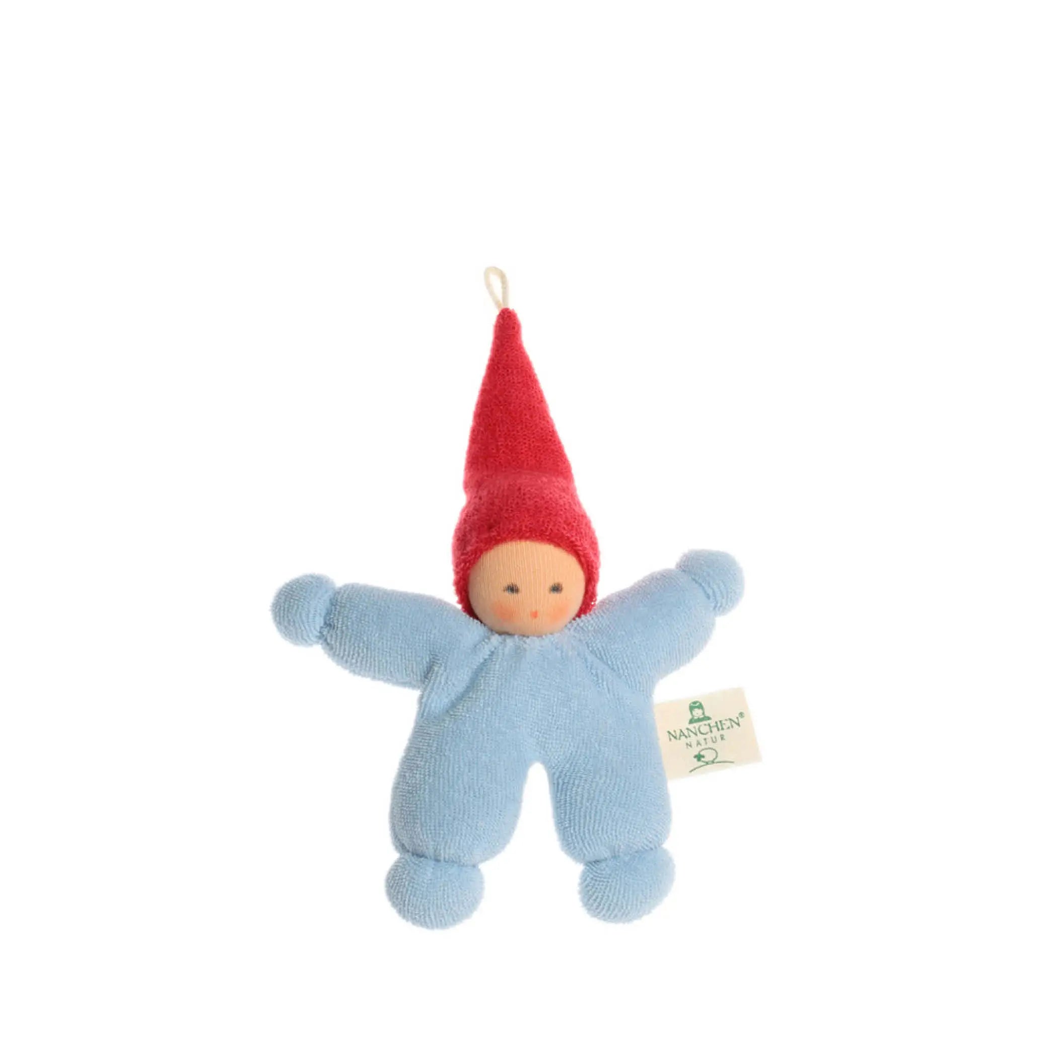 Wichtel Rassel in blau