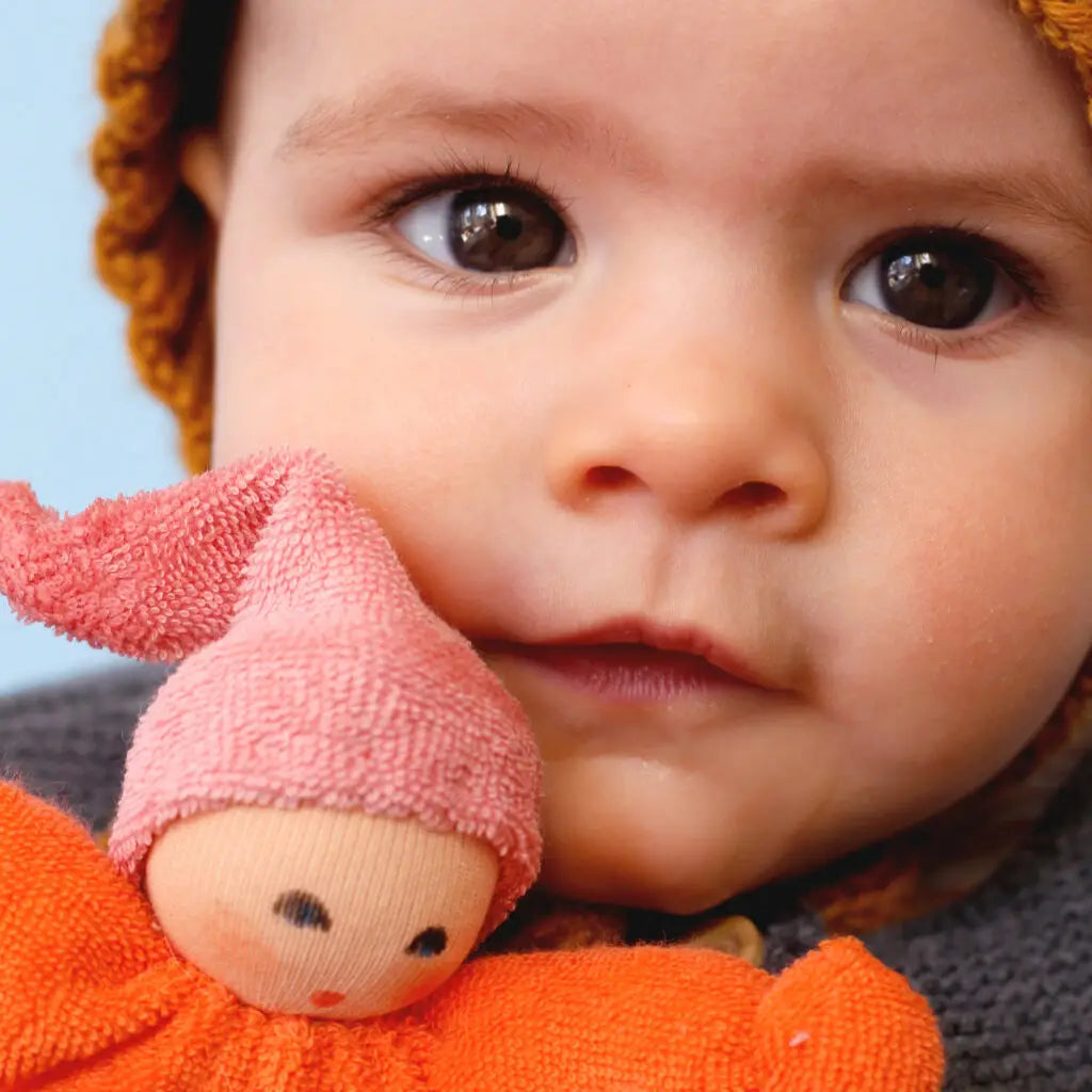 Wichtel Rassel in orange