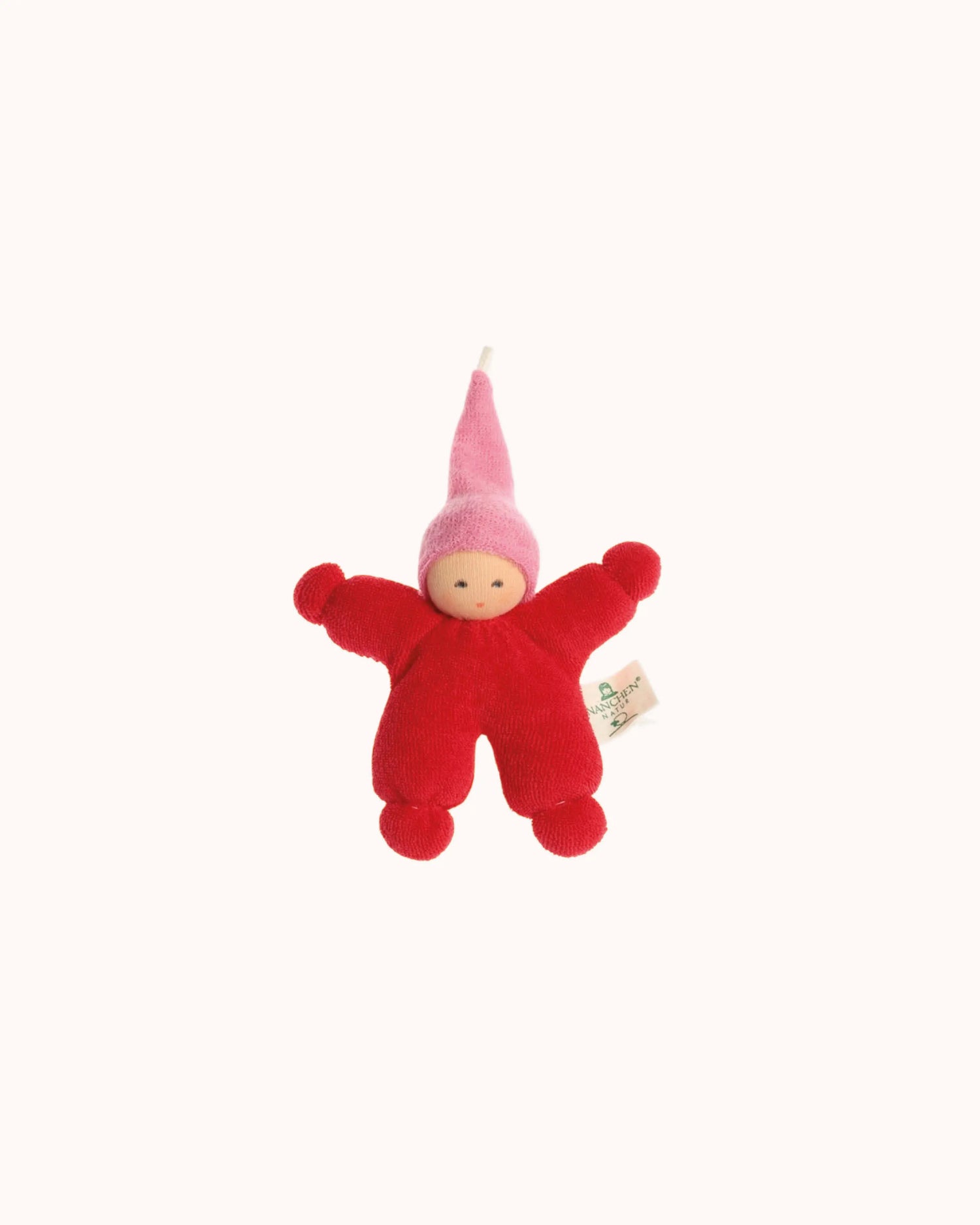 Rattle Doll in red