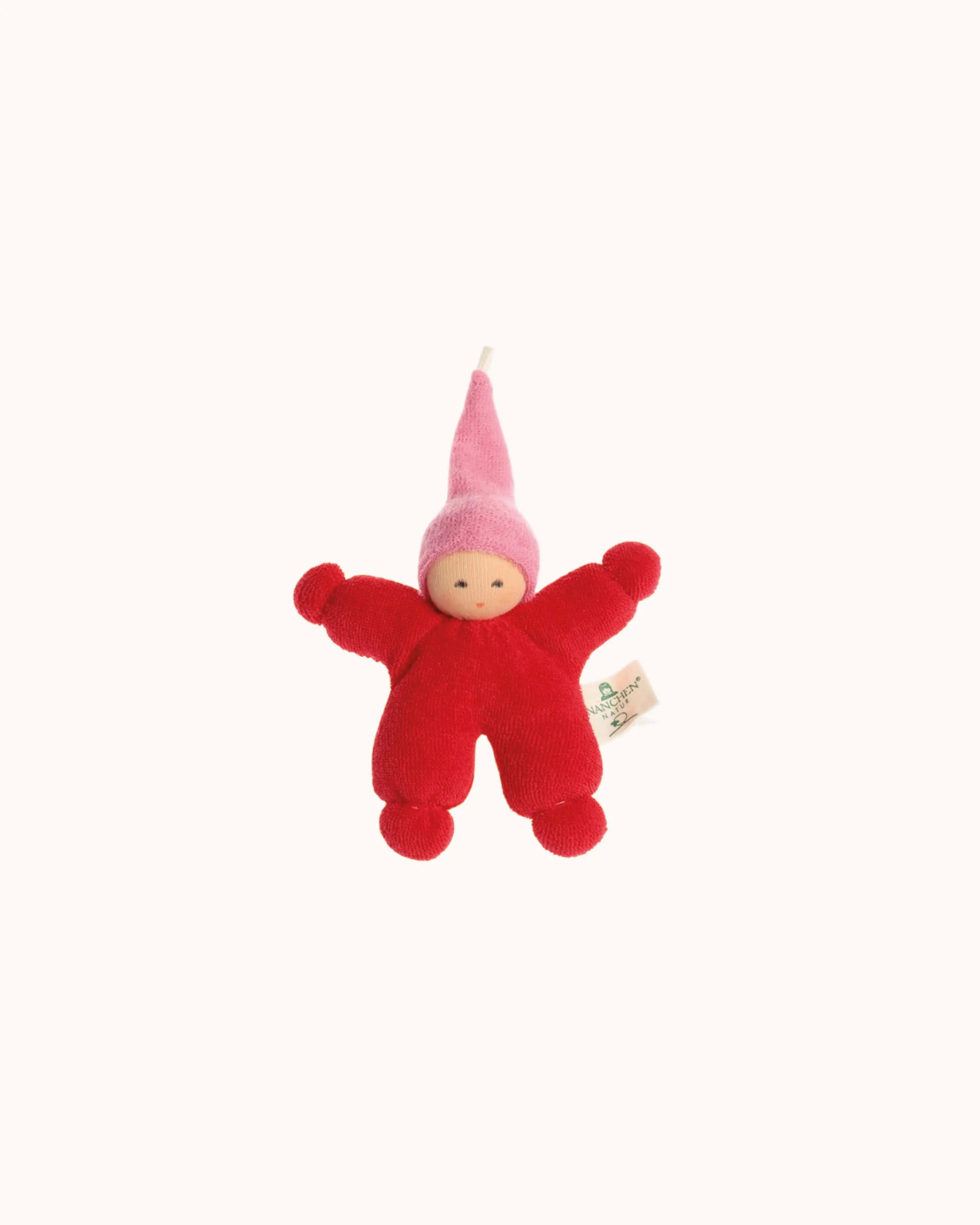 Rattle Doll in red