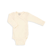 Baby Wickelbody natur aus Wolle Seide von Engel Natur