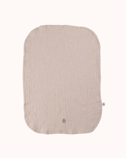 Musselin Wickelunterlagen Set in seabreeze beige