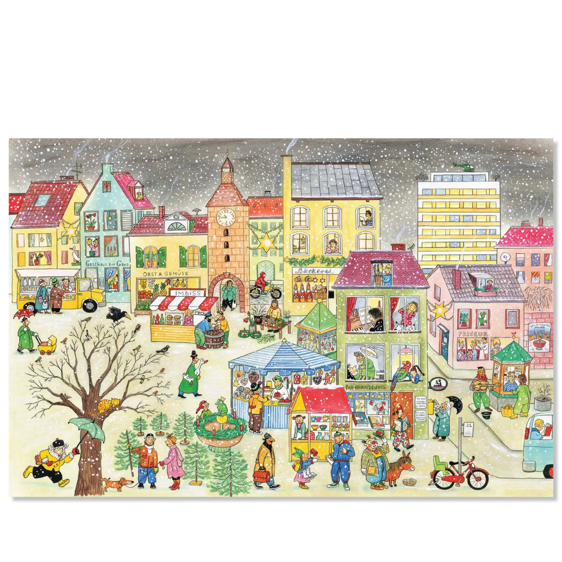 Winter-Wimmelbuch
