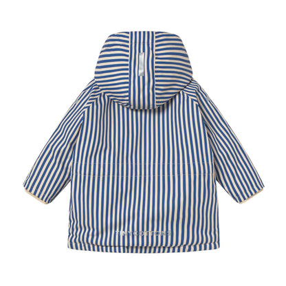 Snow Jacket in blue striped