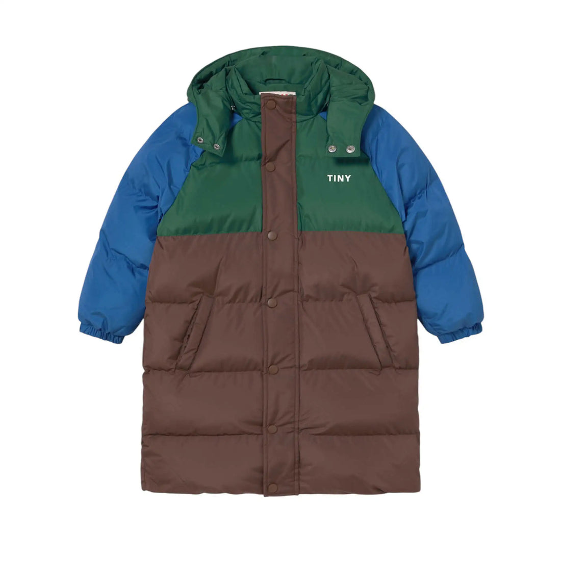 Padded Coat Colour Block