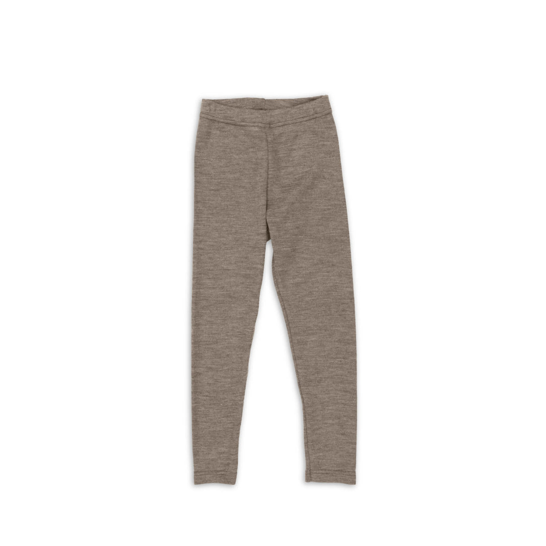 Kinder Leggings aus Wolle Seide in walnuss melange von Engel Natur