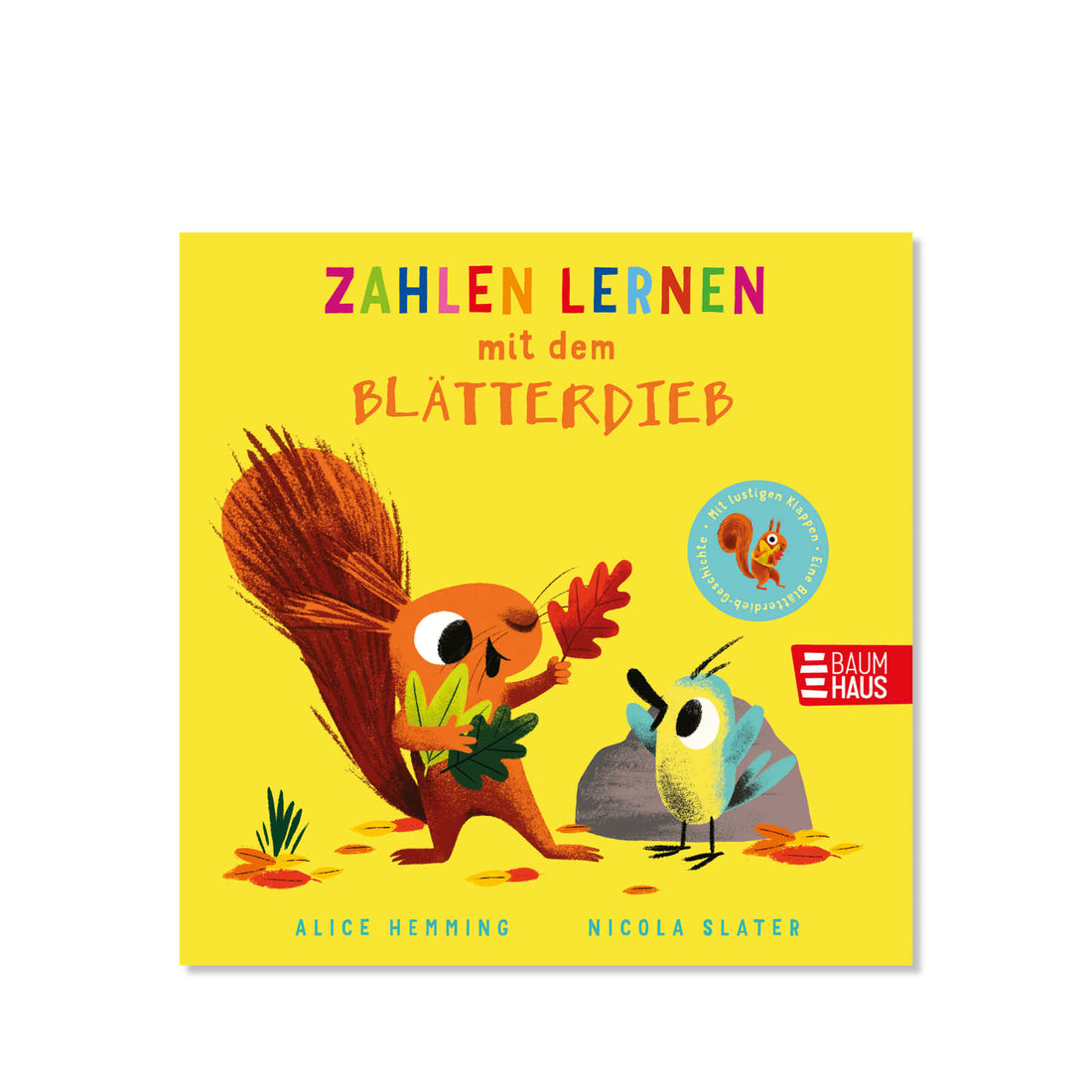 Zahlen lernen mit dem Blätterdieb