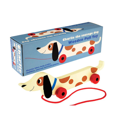 Ziehtier Charlie der Dackel